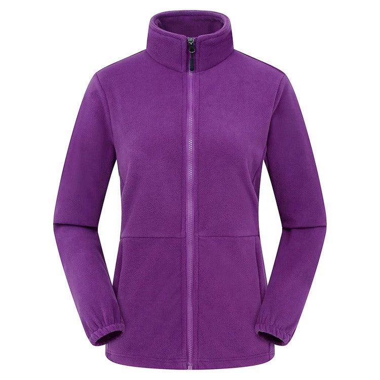 Thermische dames fleece wandeljas