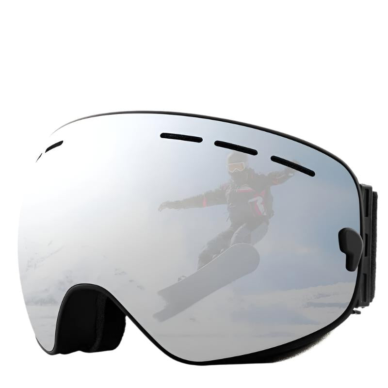 Dubbellaagse anticondens skibril