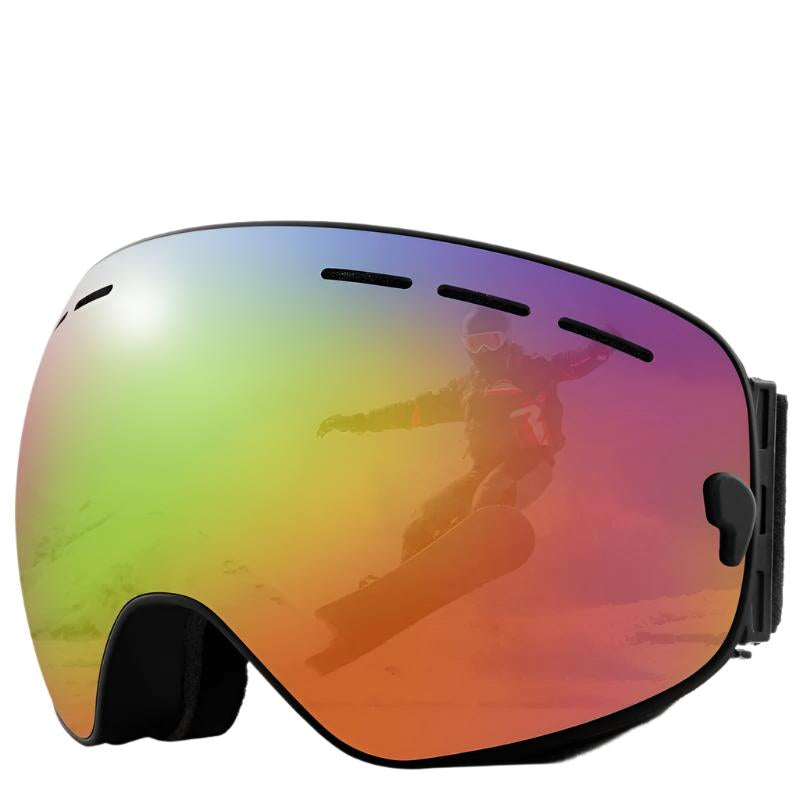 Dubbellaagse anticondens skibril