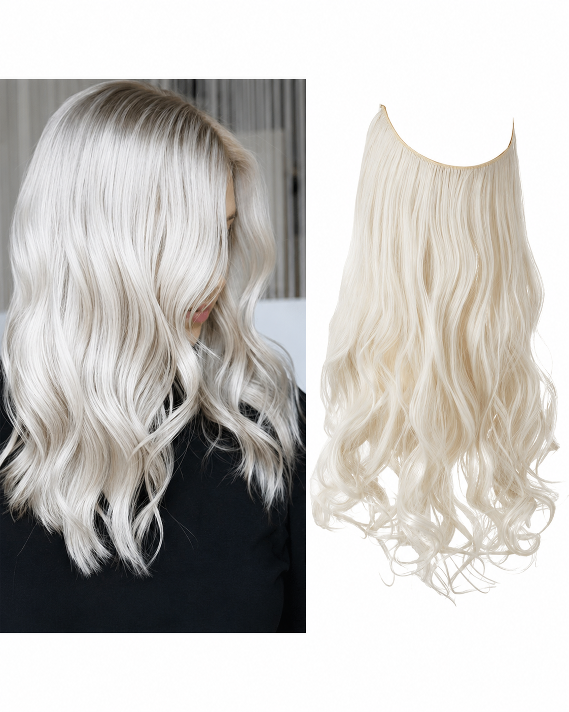 Vrouwen Haaraccessoire Onzichtbare Haarlokken