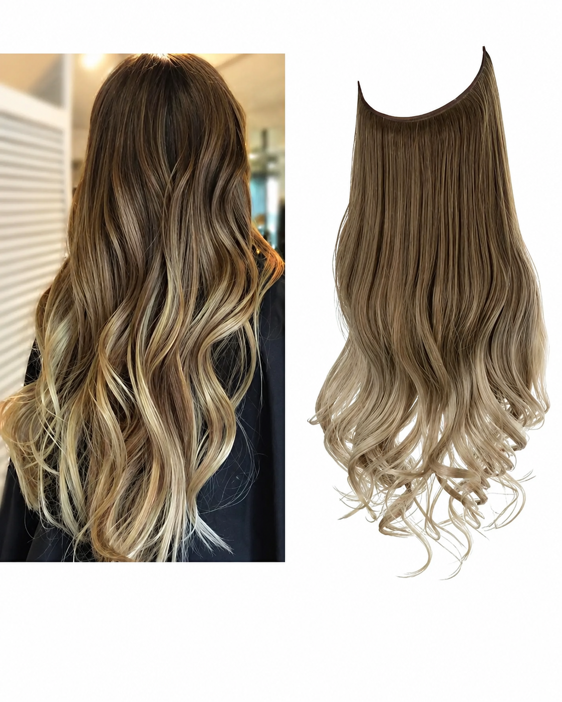 Vrouwen Haaraccessoire Onzichtbare Haarlokken
