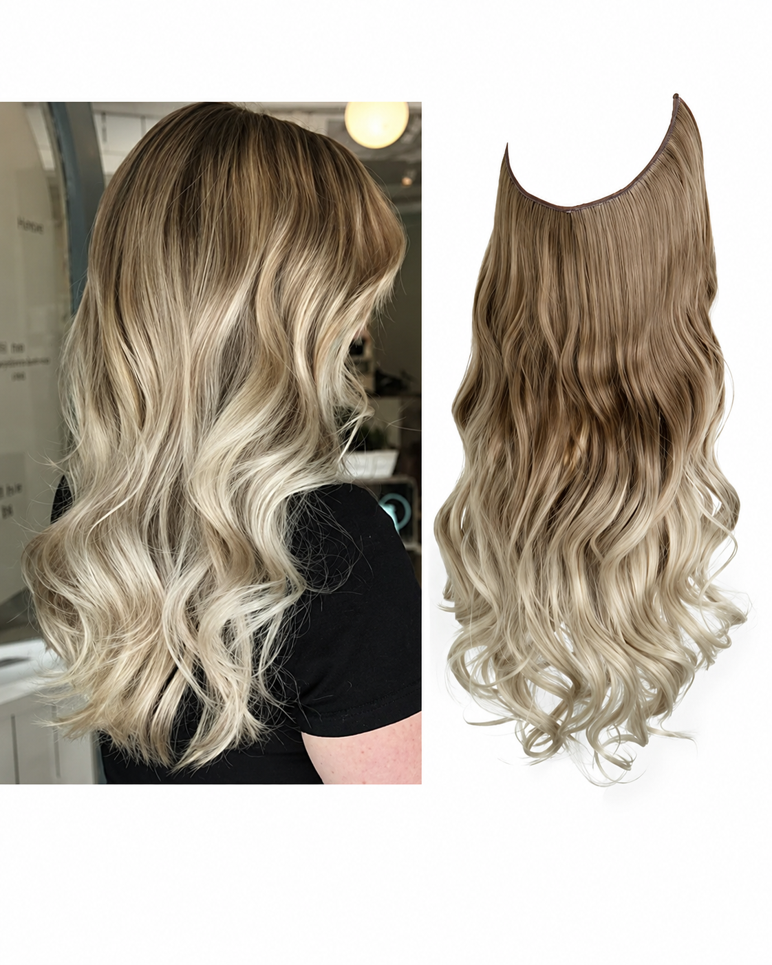 Vrouwen Haaraccessoire Onzichtbare Haarlokken