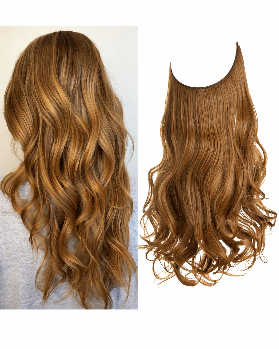 Vrouwen Haaraccessoire Onzichtbare Haarlokken