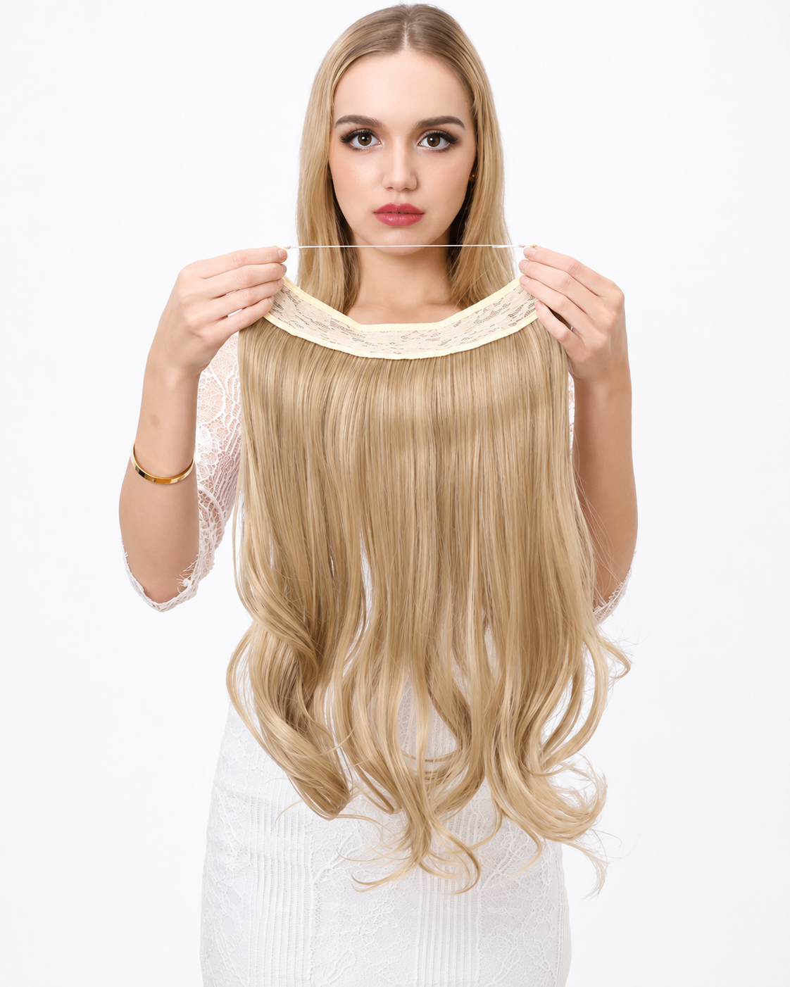 Vrouwen Haaraccessoire Onzichtbare Haarlokken