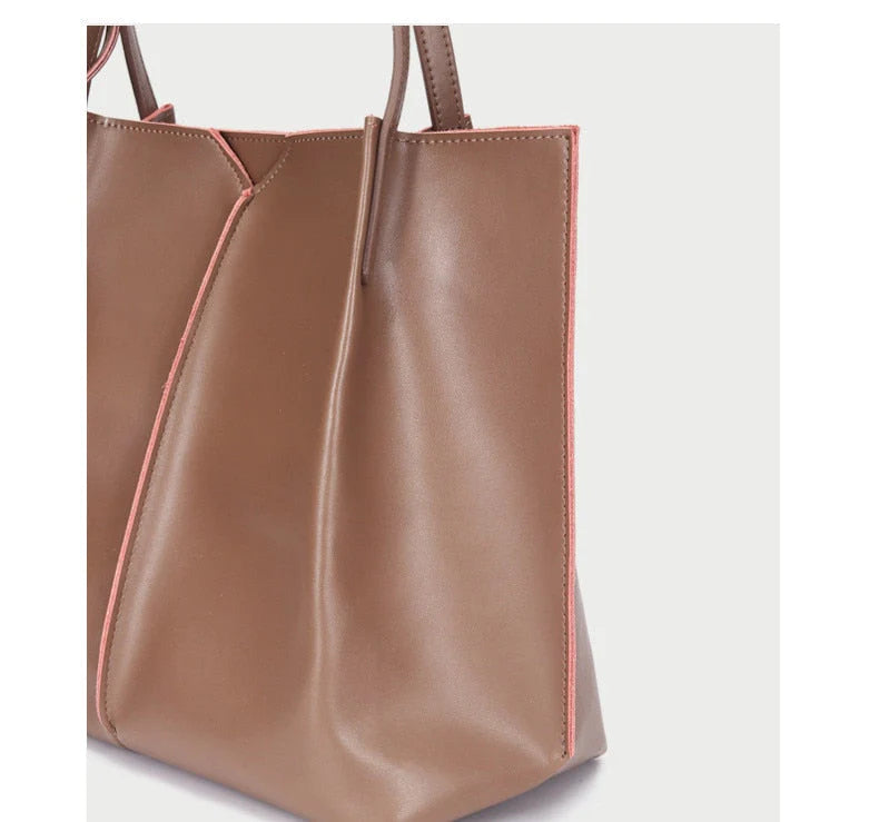 Vrouwen Leren Draagtas