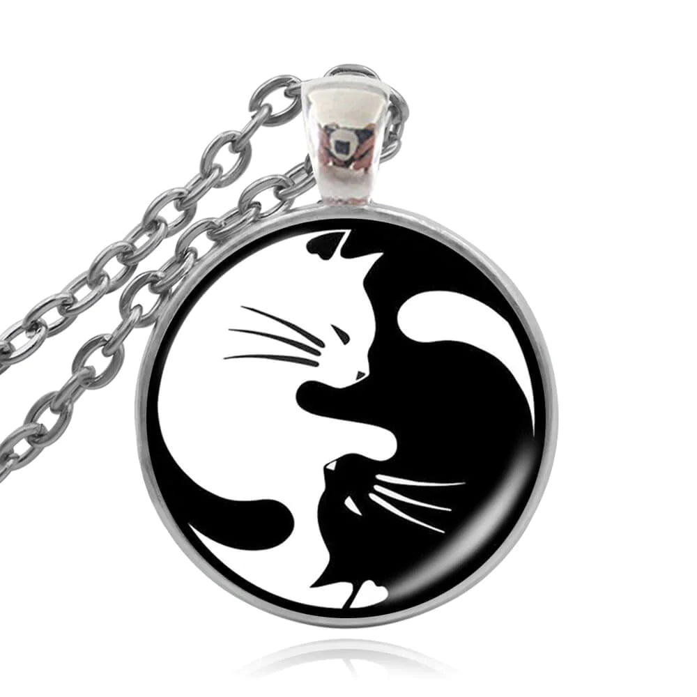 Kat Yingyang Ketting