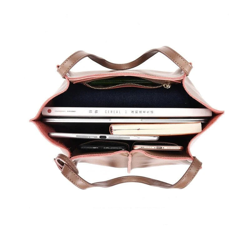 Vrouwen Leren Draagtas