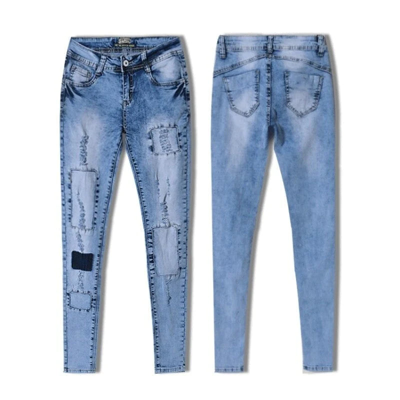 Vrouw Skinny Jeans