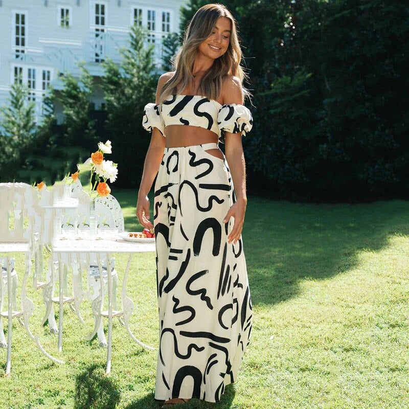 Boho Vrouwen Outfit