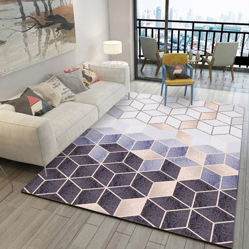 Scandinavisch Geometrisch Tapijt