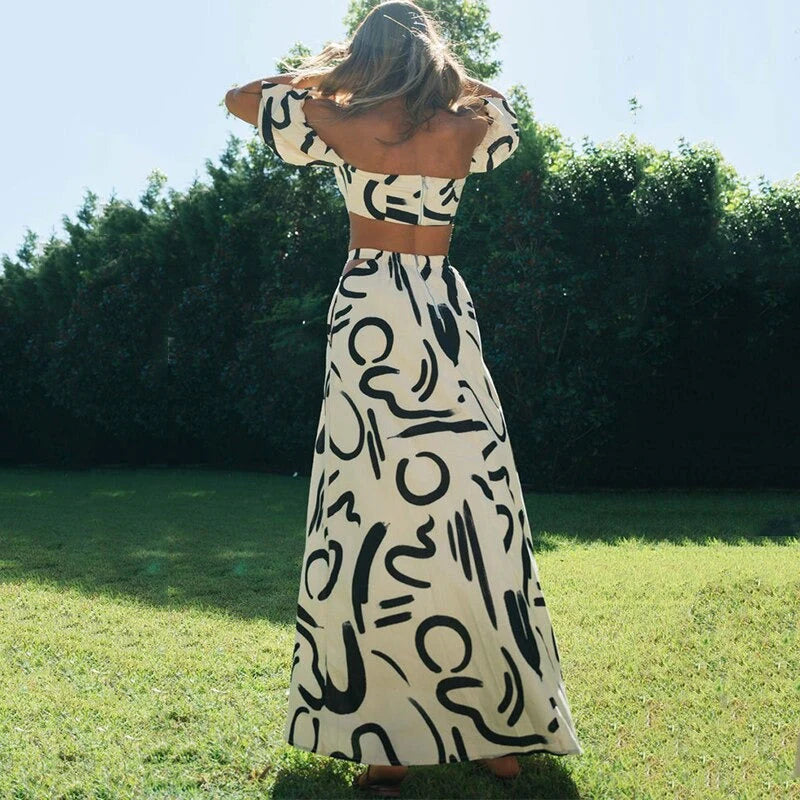 Boho Vrouwen Outfit