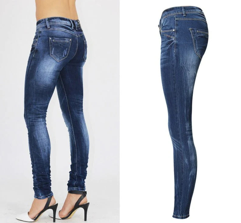 Vrouw Skinny Jeans