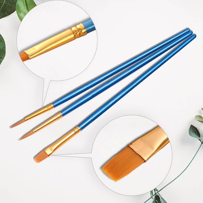 Groene boom verf op nummertjes kit