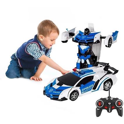 RC Transformer auto - Robot en auto in een!