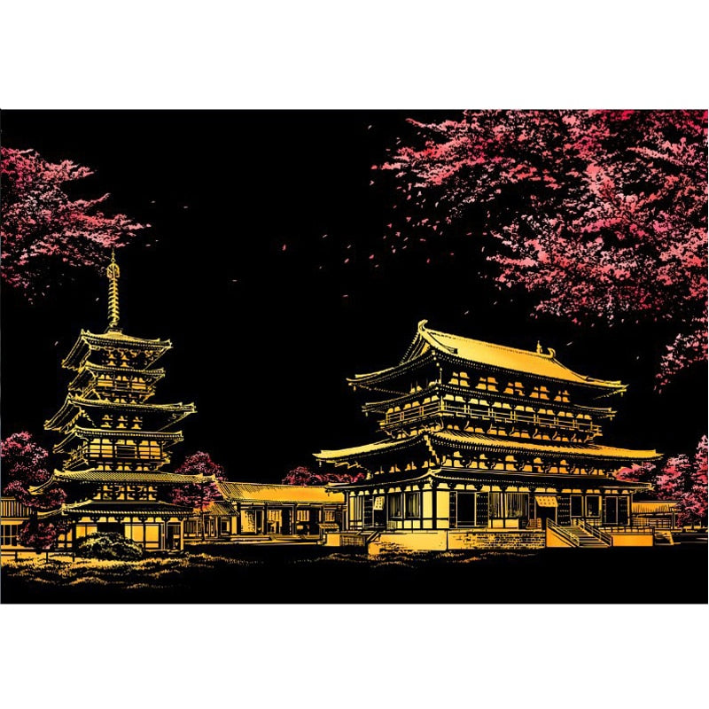 Scratch Schilder Set