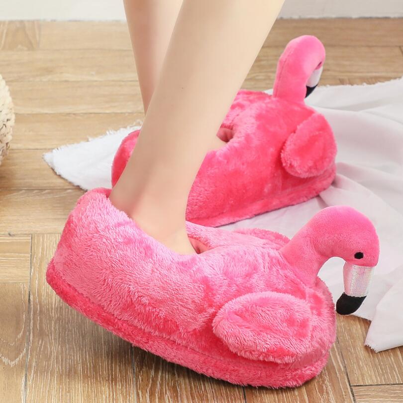 Dames Flamingo Pantoffels