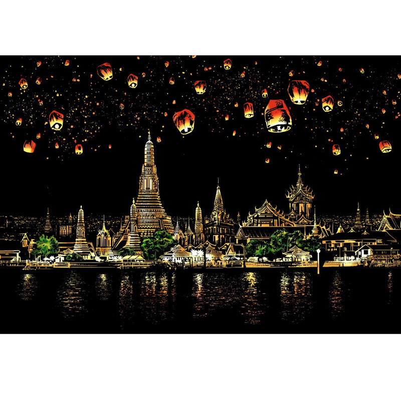 Scratch Schilder Set