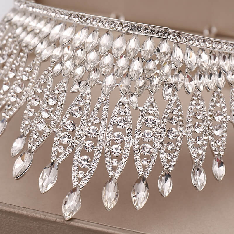Bergkristal Tiara