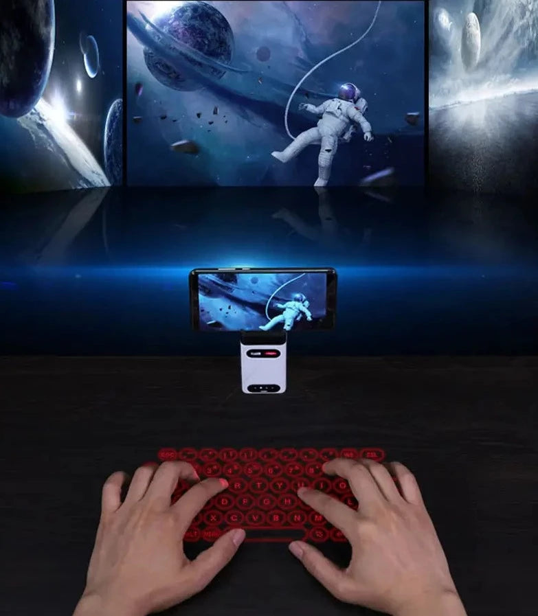 Draagbare Toetsenbord Projector