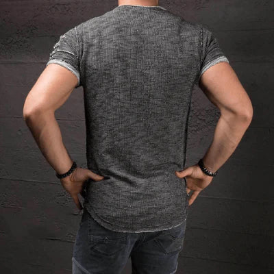 Mannen Shredded Tee