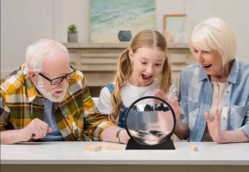 Veranderlijk Drijfzand Kunstschilderij