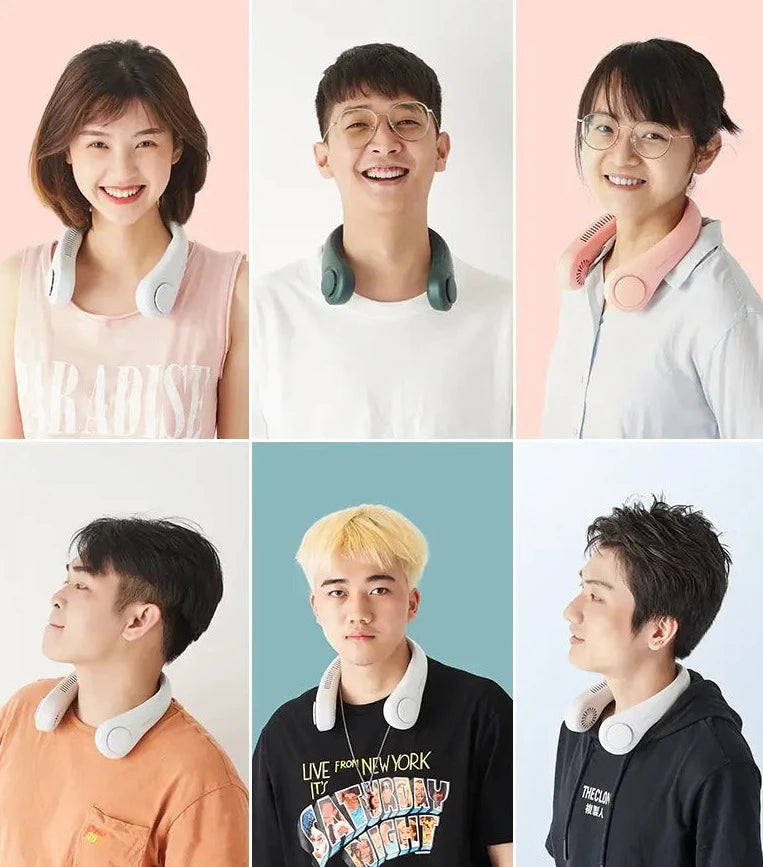 360° Draagbare Halsventilator