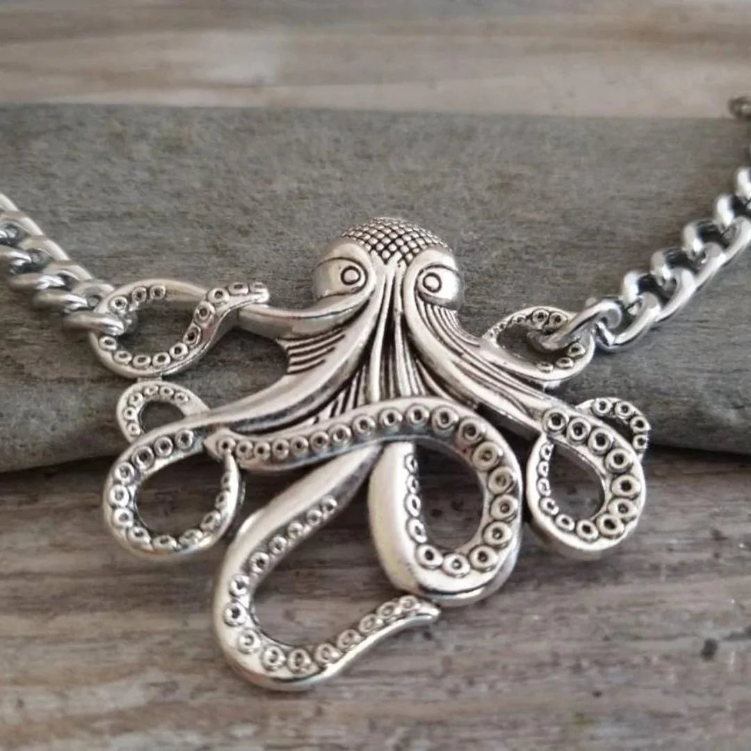 Octopus Choker Ketting