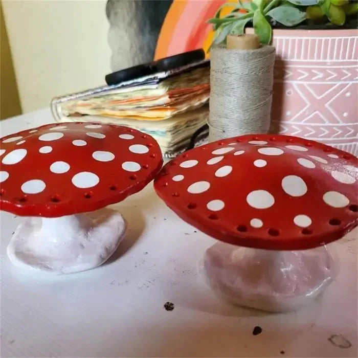 Paddestoel juwelen houder