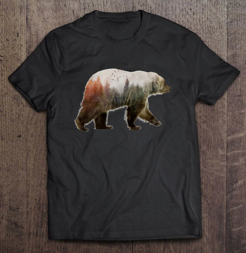 Vrouwen Katoenen Beer Tee