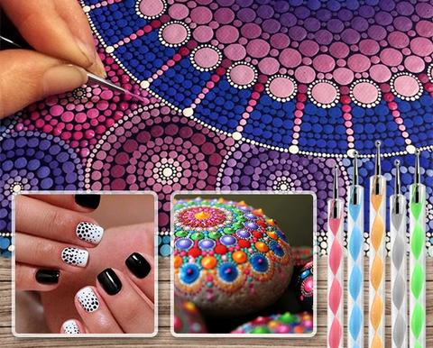 Mandala Schilderen Met Stippen