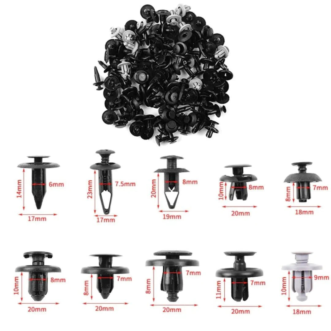 Auto Fastener Clip Set