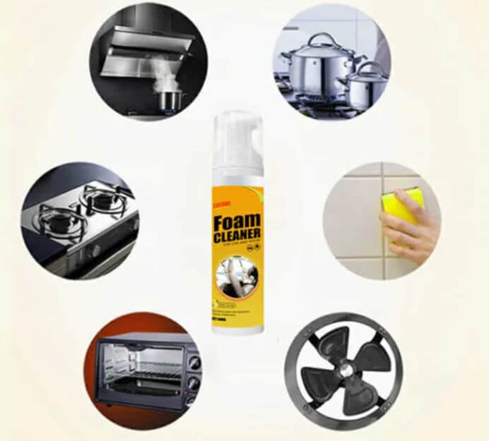 Multifunctionele schuimreiniger