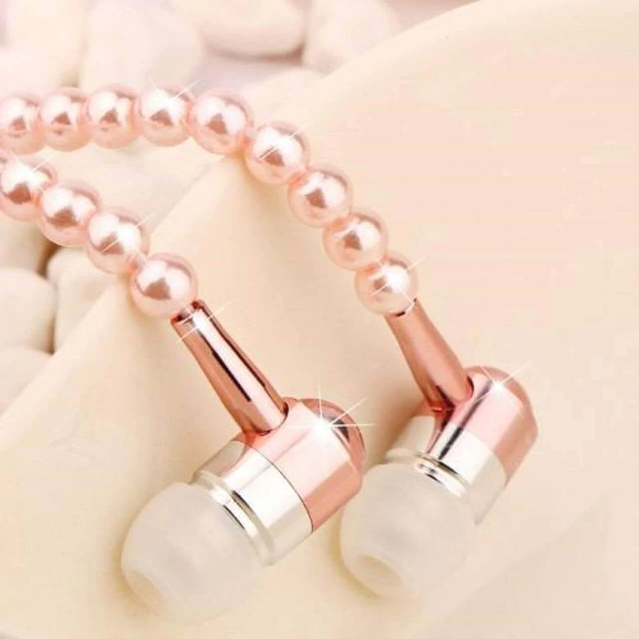 Parelketting Oortelefoon