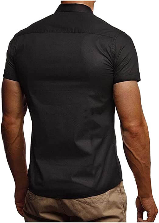 Heren Polo Shirt Met Knopen Belleza