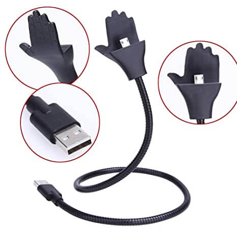 Veelzijdige telefoonstandaard oplaadkabel