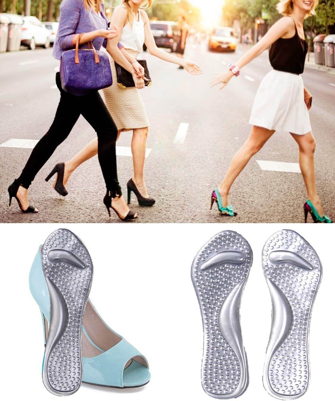 Silicone Schoen Inlegzolen