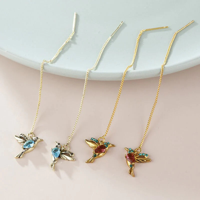 Kolibrie Drop Oorbellen