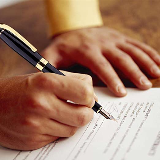 Luxe Metalen Inkt Vulpen