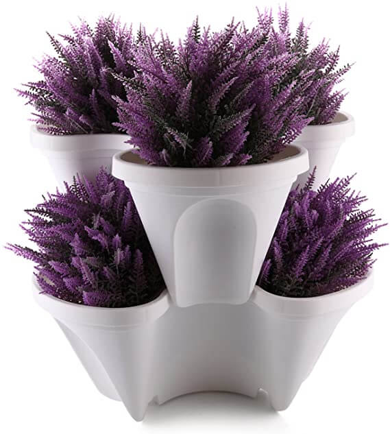 Aardbei stapelbare plantenpotten