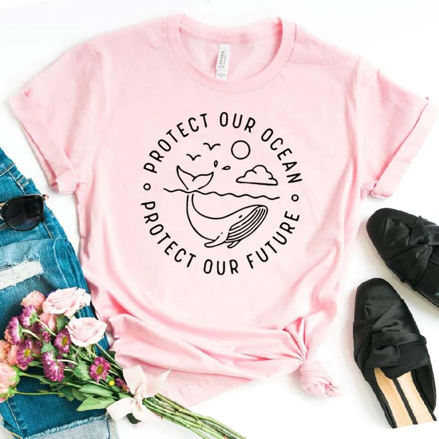 Bescherm Onze Oceaan Bescherm Onze Toekomst T-shirt