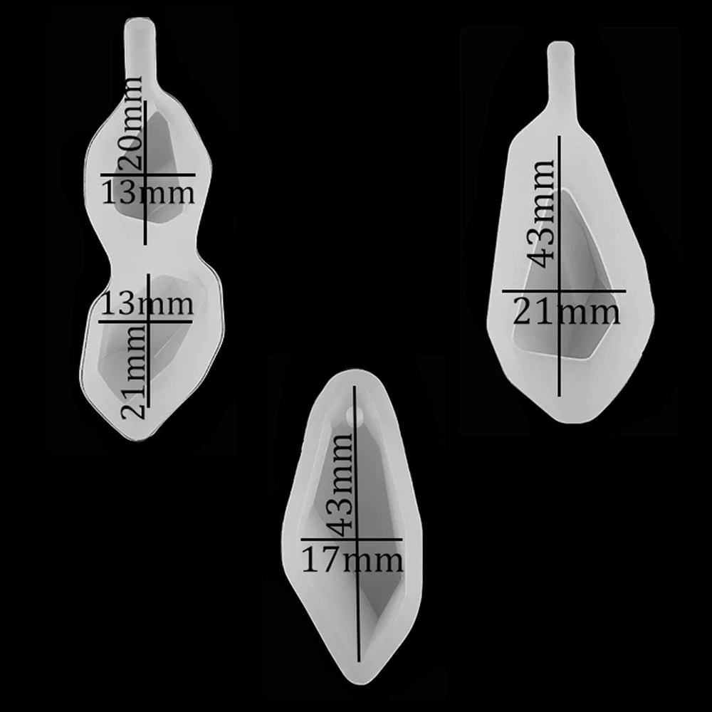 DIY Handgemaakte Kristal Lijmvorm