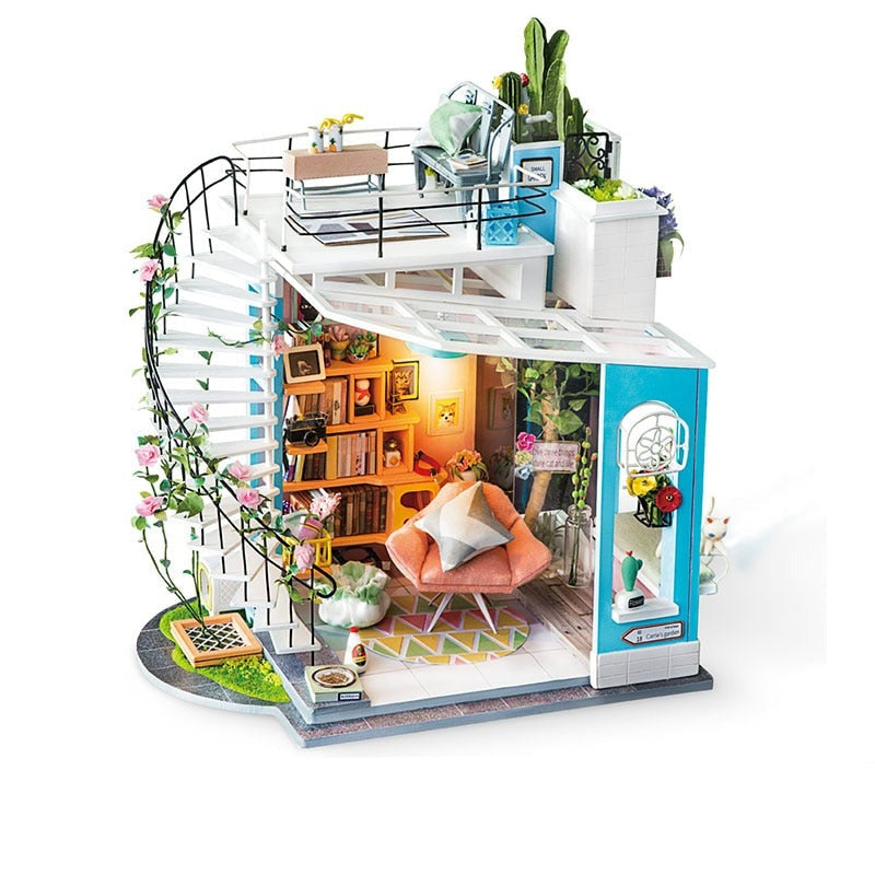 DIY Houten Miniatuur Huis Kit