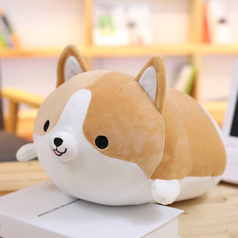 Shiba Inu Cartoon Pillow