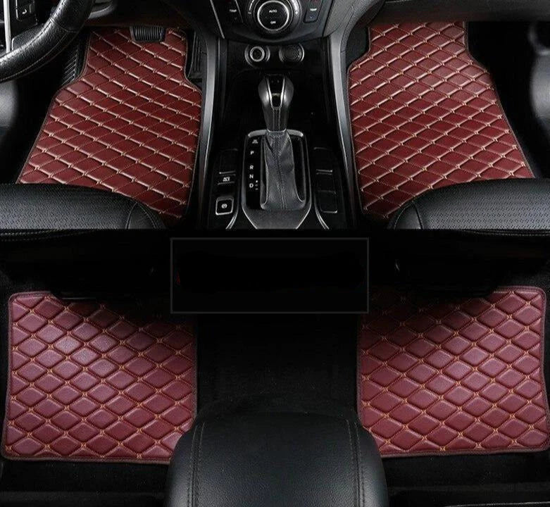Universele Lederen Auto Vloermatten
