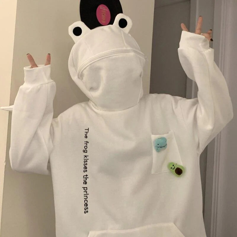 Kikker Rits Hoodie
