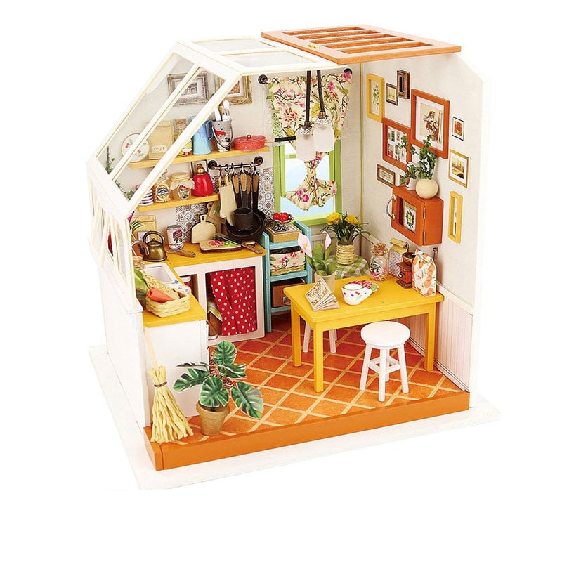 DIY Houten Miniatuur Huis Kit