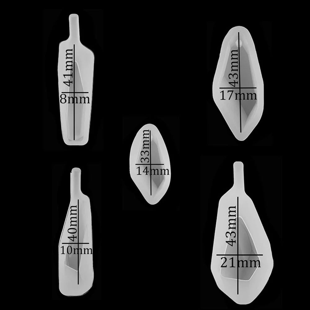 DIY Handgemaakte Kristal Lijmvorm