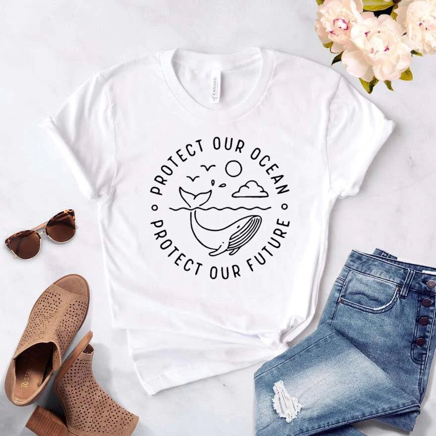 Bescherm Onze Oceaan Bescherm Onze Toekomst T-shirt