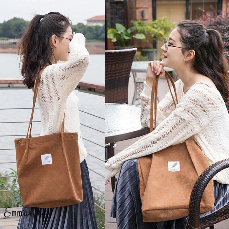 Corduroy Tas