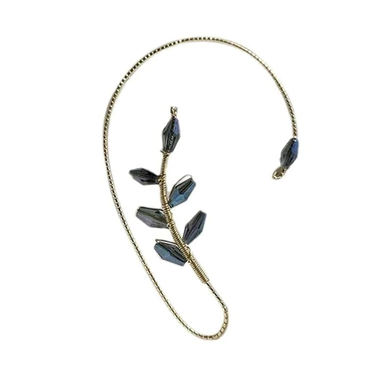 Bloem Art Clip Oorbellen